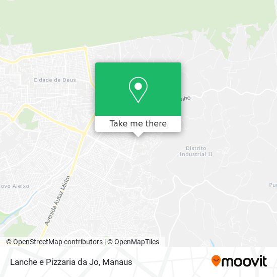 Lanche e Pizzaria da Jo map