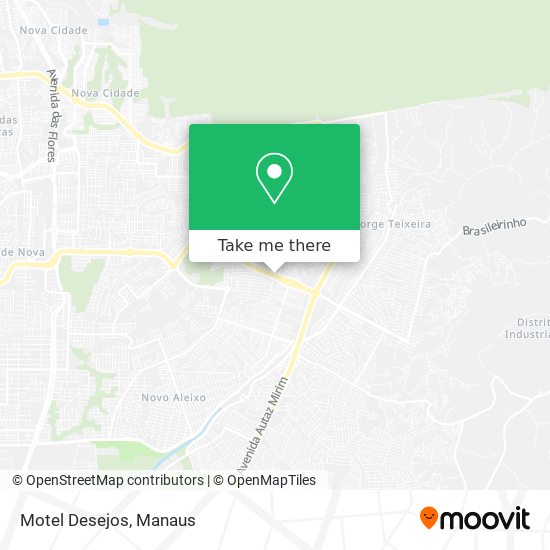 Motel Desejos map