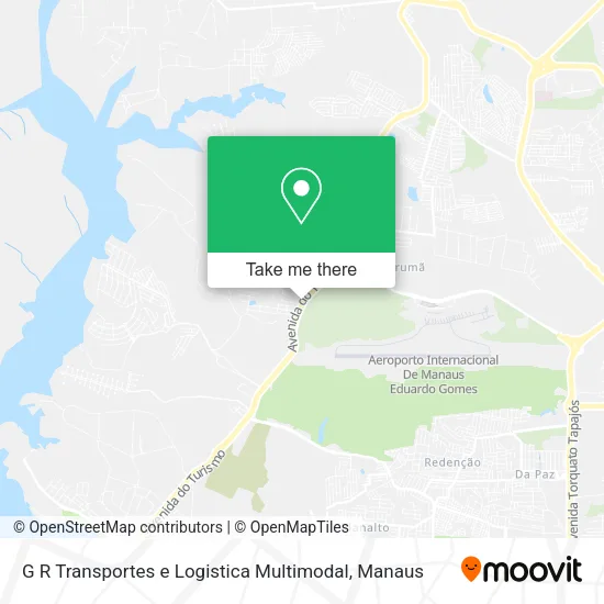 G R Transportes e Logistica Multimodal map