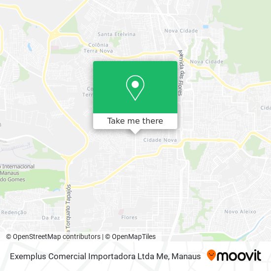 Exemplus Comercial Importadora Ltda Me map