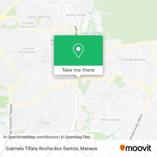 Gabriela Tifany Rocha dos Santos map