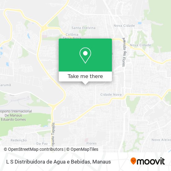 L S Distribuidora de Agua e Bebidas map