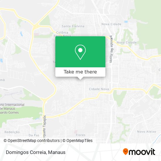 Mapa Domingos Correia