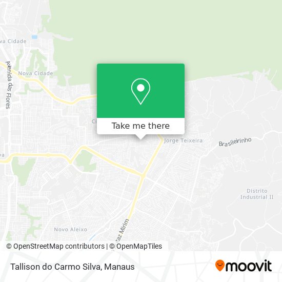 Tallison do Carmo Silva map