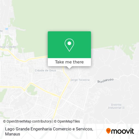 Lago Grande Engenharia Comercio e Servicos map