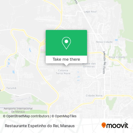 Restaurante Espetinho do Rei map