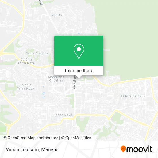 Vision Telecom map
