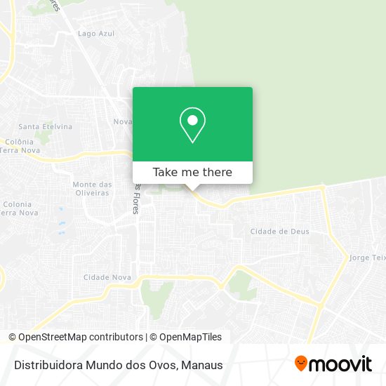 Distribuidora Mundo dos Ovos map