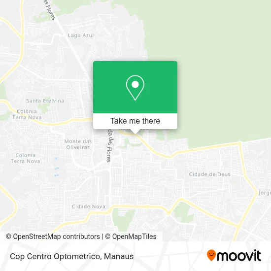 Cop Centro Optometrico map