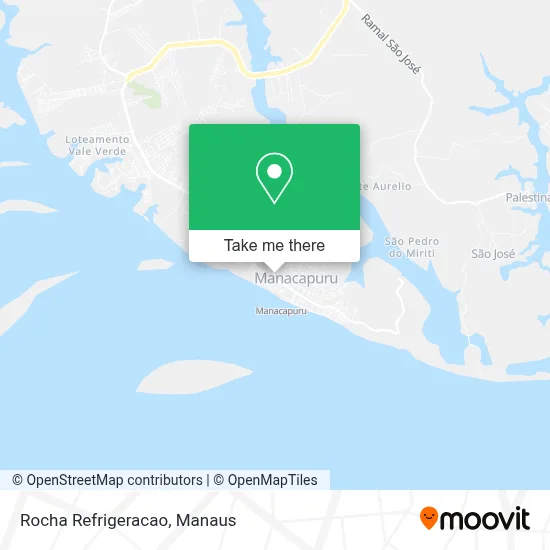 Rocha Refrigeracao map