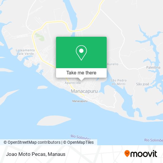 Mapa Joao Moto Pecas