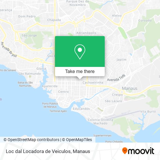 Loc dal Locadora de Veiculos map
