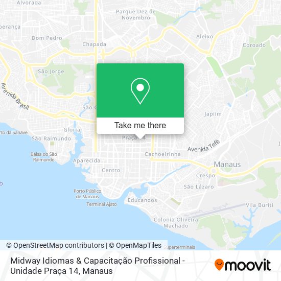 Midway Idiomas & Capacitação Profissional - Unidade Praça 14 map