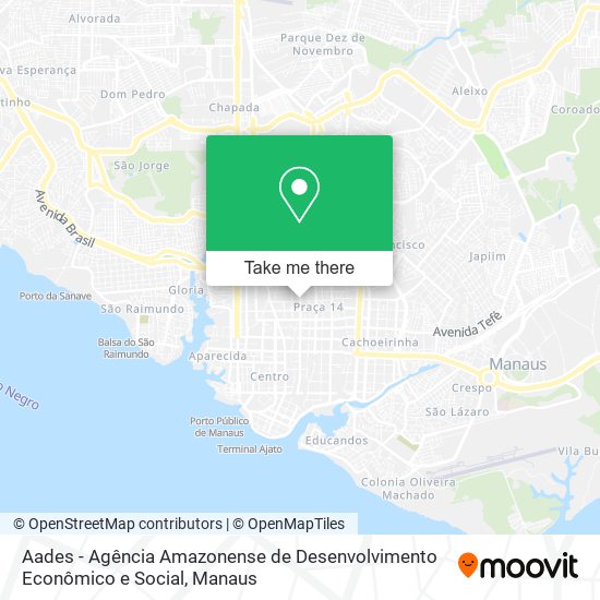 Aades - Agência Amazonense de Desenvolvimento Econômico e Social map