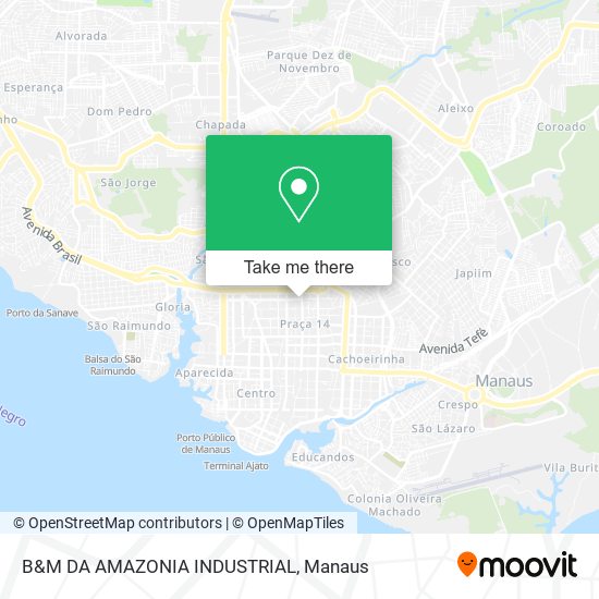 B&M DA AMAZONIA INDUSTRIAL map