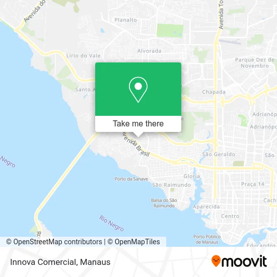 Innova Comercial map