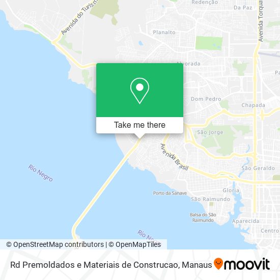 Rd Premoldados e Materiais de Construcao map