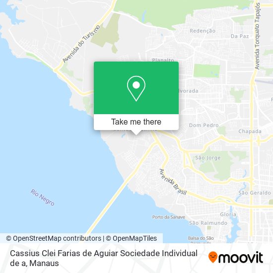 Cassius Clei Farias de Aguiar Sociedade Individual de a map