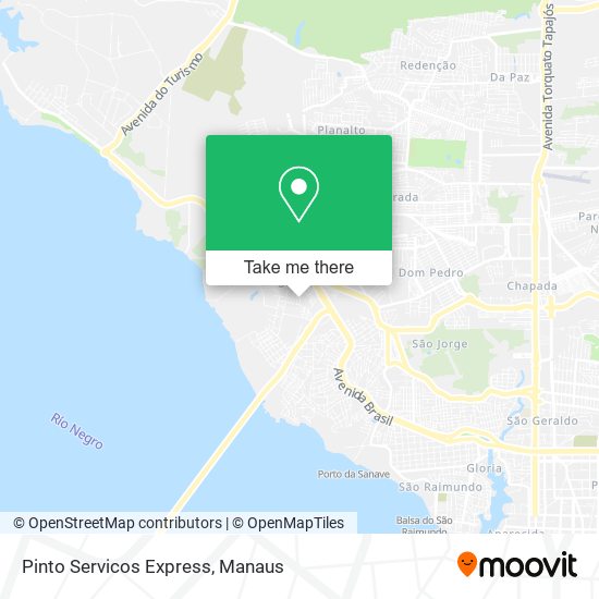 Pinto Servicos Express map