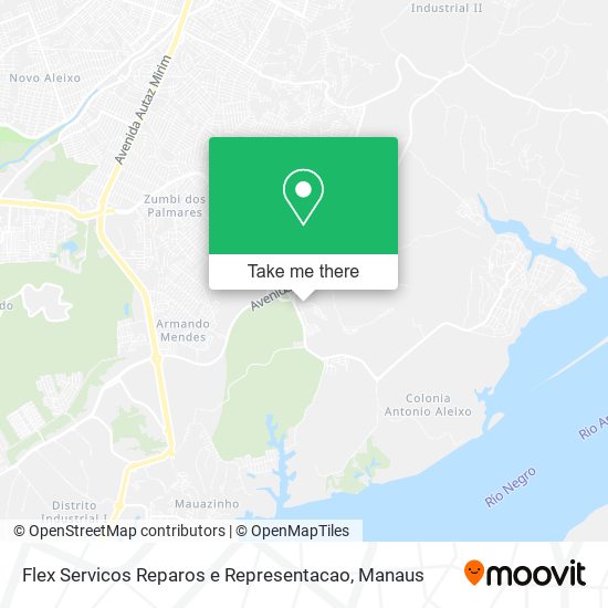 Flex Servicos Reparos e Representacao map