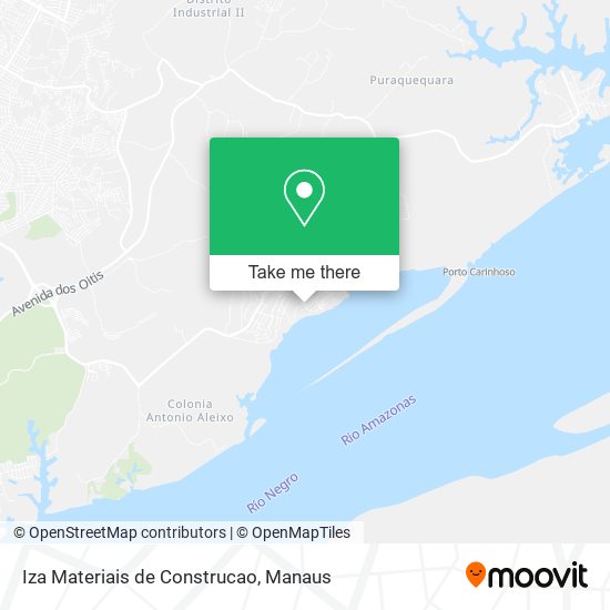 Iza Materiais de Construcao map