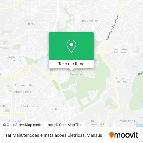 Taf Manutencoes e Instalacoes Eletricas map