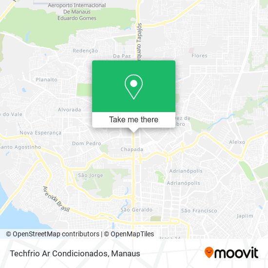 Techfrio Ar Condicionados map