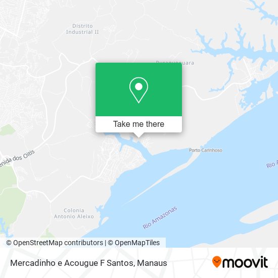 Mercadinho e Acougue F Santos map