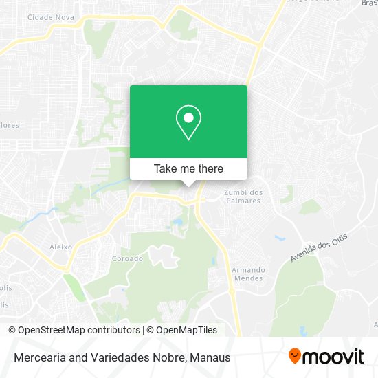 Mercearia and Variedades Nobre map