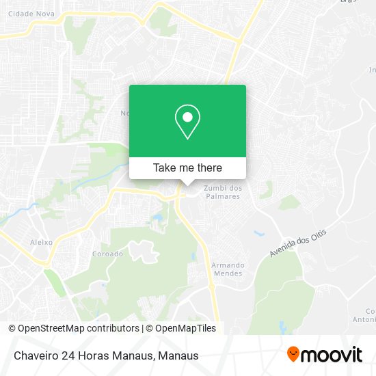 Chaveiro 24 Horas Manaus map