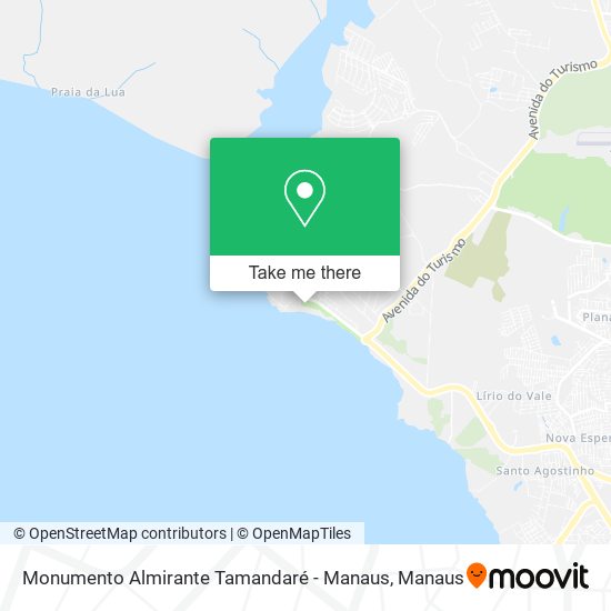 Monumento Almirante Tamandaré - Manaus map