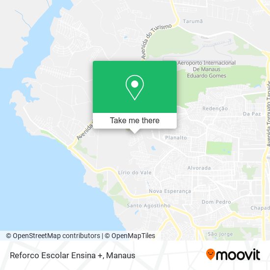 Reforco Escolar Ensina + map