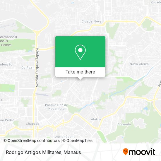 Rodrigo Artigos Militares map