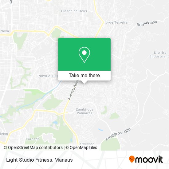 Light Studio Fitness map