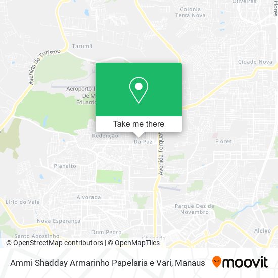 Ammi Shadday Armarinho Papelaria e Vari map