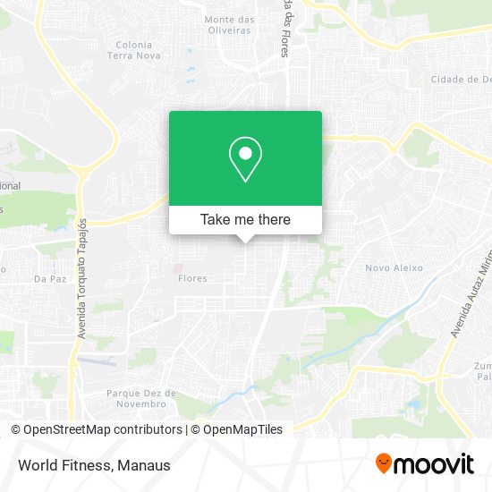 Mapa World Fitness