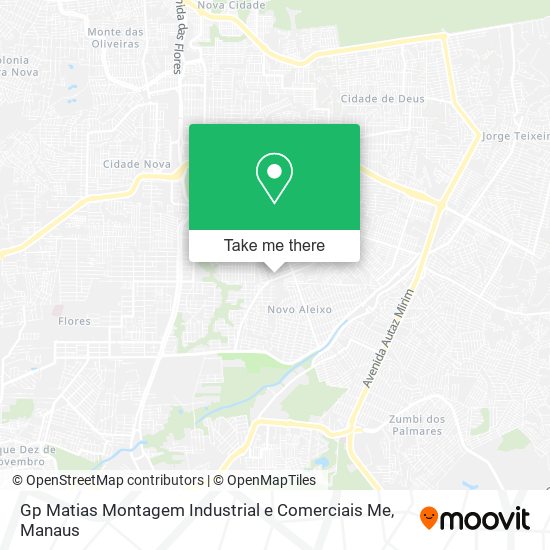 Gp Matias Montagem Industrial e Comerciais Me map