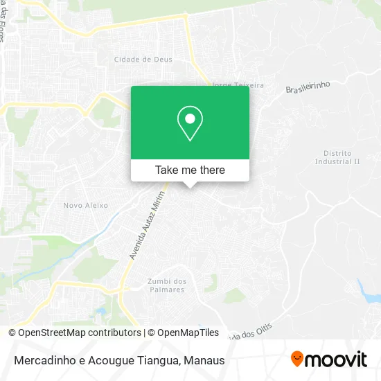Mercadinho e Acougue Tiangua map