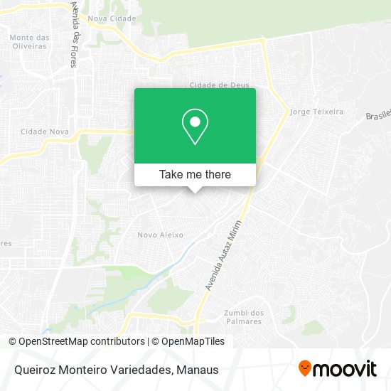 Queiroz Monteiro Variedades map