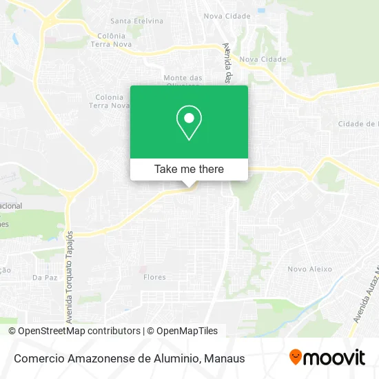Comercio Amazonense de Aluminio map