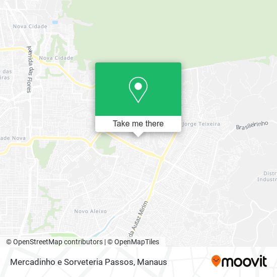 Mercadinho e Sorveteria Passos map