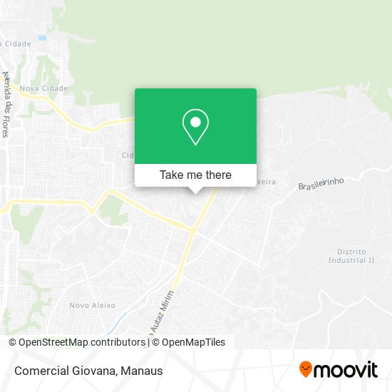 Comercial Giovana map