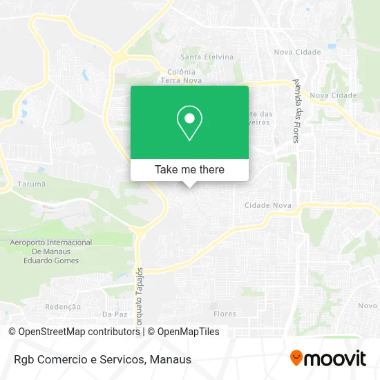 Rgb Comercio e Servicos map
