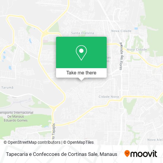 Tapecaria e Confeccoes de Cortinas Sale map