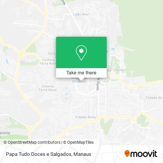 Papa Tudo Doces e Salgados map