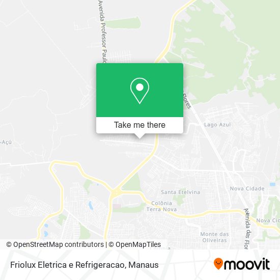 Friolux Eletrica e Refrigeracao map