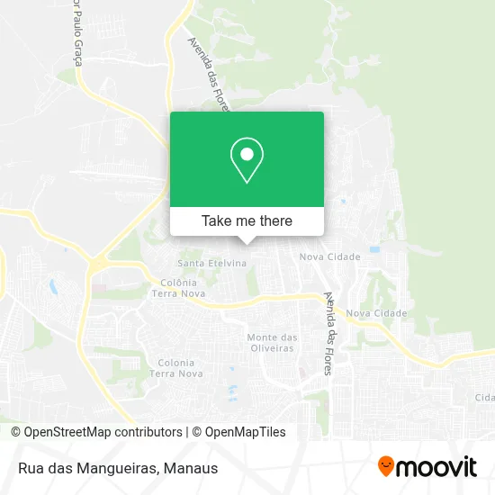 Rua das Mangueiras map