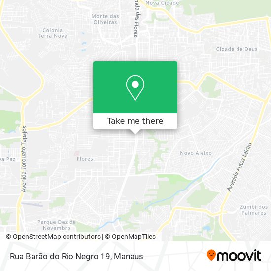 Rua Barão do Rio Negro 19 map