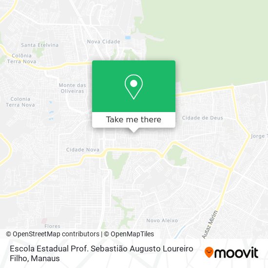 Escola Estadual Prof. Sebastião Augusto Loureiro Filho map