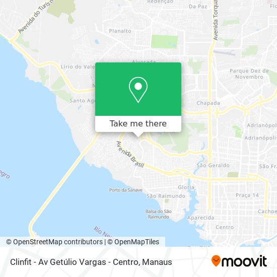 Clinfit - Av Getúlio Vargas - Centro map